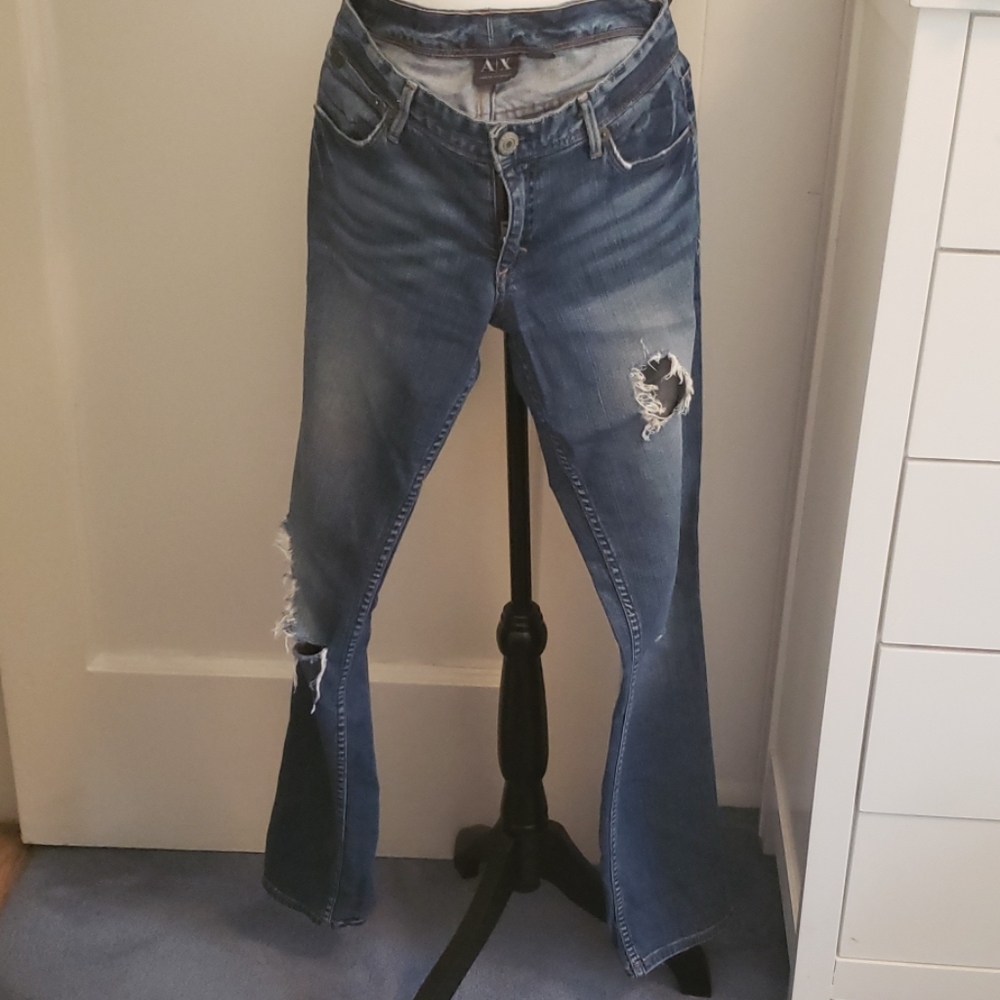 Armani Exchange Five pocket cigarette jeans